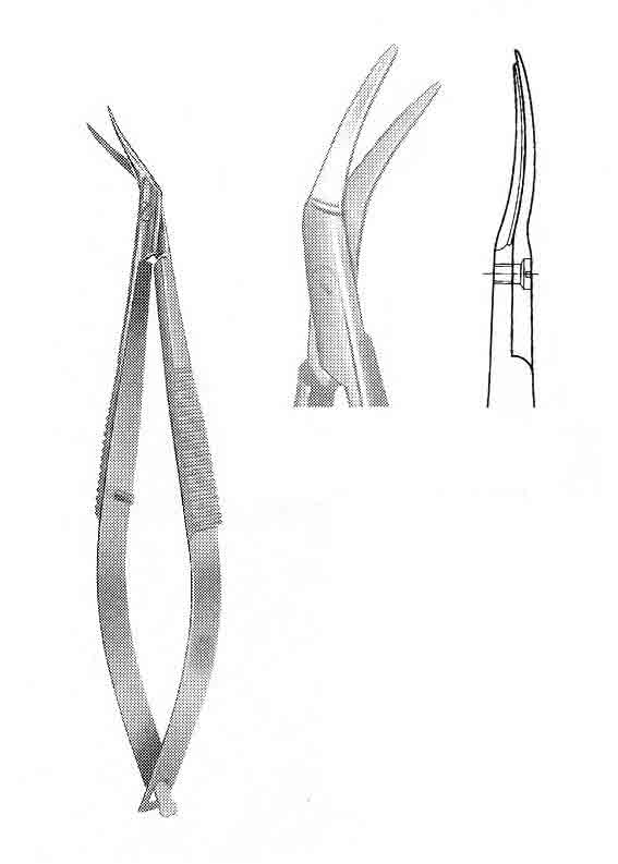 CORNEAL MİKRO MAKAS 11CM